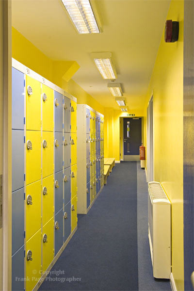 School Corridor.